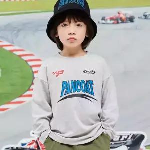 [팬콧키즈] PCT 크루 오버핏 롱슬리브(MELANGE GREY)