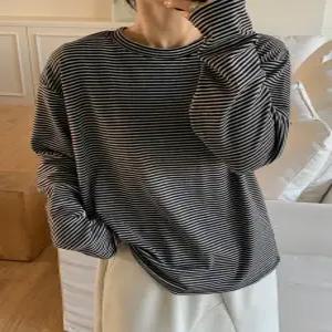 쿠키 스판 스트라이프 긴팔티 (3 color)