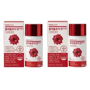 푸드올로지 정품 콜레올로지 컷 프로 다이어트 600mg x 30정, 2개