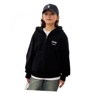 지프 JEEP JEEPKIDS 그린라벨 아이코닉 후드집업(KQ5TZU003BK) KQ5TZU003BK 684694