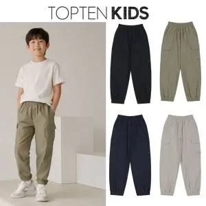 [탑텐키즈](신세계 사우스시티)25년 FW 공용) 수퍼 스트레치 카고 조거 팬츠 MKG1PT3401