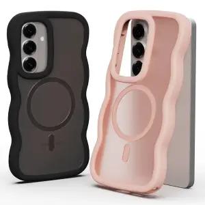 갤럭시 S26시리즈 울트라 플러스 웨이브 물결 범퍼케이스 맥세이프