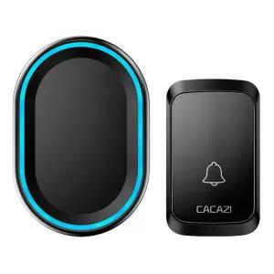 무선비상벨 방수 현관문종 도어벨 장거리 지능형 사무실 현관 차임벨