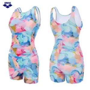 아레나 HC02 아레나 스프링피오네 여성 2부반신 U백 수영복 A6SL1LS02(BLU)