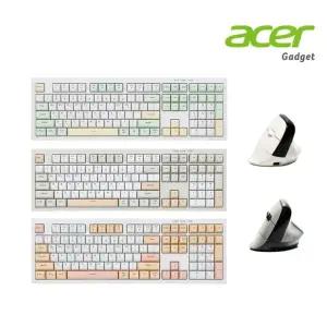 [에이서]유선 멤브레인 키보드 유무선 버티컬 마우스 패키지