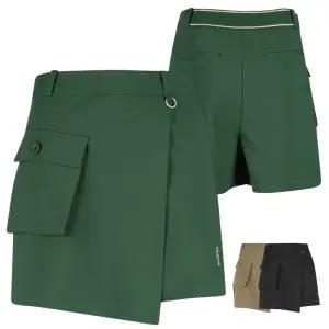 언발란스 카고 스커트 래핑 여자 골프 밴딩 반바지 팬츠 출퇴근 XXL