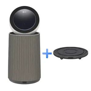 AS206NSHAM o클릭o LG전자 퓨리케어 AI 오브제컬렉션 공기청정기 M5 카밍베이지 +무빙휠 세트