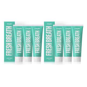가그린 후레쉬 브레스 치약 라임민트 120g, 3입, 2개