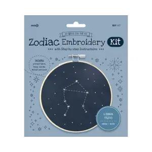 별자리 자수 키트 - 천칭자리/도안/도구/재료/부속품/DIY/수예/공예/미술/선물용/만들기/패키지/비즈/취미