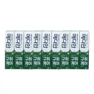 메디안 후레쉬 치약 그린 구취케어 피톤민트 120g x9개