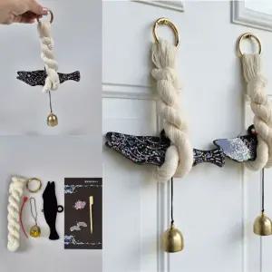 액막이명태 도어벨 만들기 세트 현관종 DIY키트 나전칠기 자개공예 전통 미술수업 재료