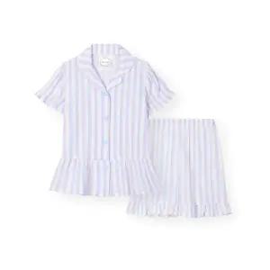 [오르시떼](하남점)여아동 H112 베즈라 반소매 파자마 세트