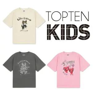 [탑텐키즈](김해점)26년 SS (여아)아이스크림컬러 크루넥 TMKG2TS2802