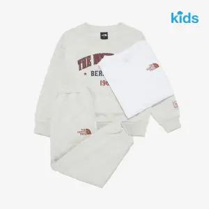 노스페이스 키즈 고 투 3PCS 세트 OATMEAL NM5MR57S