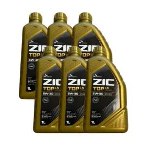 지크 탑 ZIC TOP LS 5W30 엔진 1L x 6개