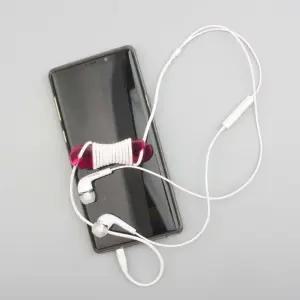 이어폰 선정리 헤드폰 줄 유선 줄감개 케이블 홀더 줄정리