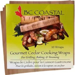BC 코스탈 프리미엄 시더 랩 6인치 x - 연어와 새우를 굽는 초박형 요리 그릴 각 랩을 3개로 잘라