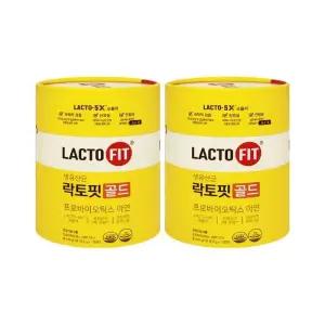 종근당건강 락토핏 생유산균 골드 2g 120포 2개/mjc
