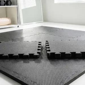 이고진 층간소음매트 EVA 퍼즐매트 31x31cm 12T 다용도 바닥보호 홈트 운동