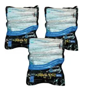 국내산 서해안갈치 1.5kg (500g X 3팩)