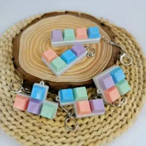 키보드 퍼즐형 스트레스 도구 기계식 딸깍이 해소 키캡 키홀더 차키용 키링