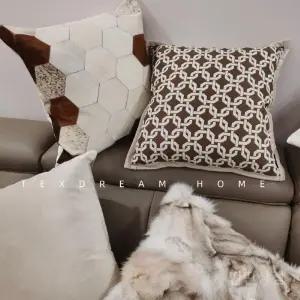 프리미엄쿠션커버 거실 베개 송치 쇼파쿠션 사무실 럭셔리 모던 H 홈데코 인테리어 세트 방석