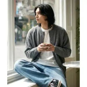 제렌 라운드넥 버튼 니트 가디건 4 Color [ANBG_2001]