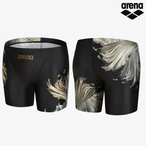 아레나 남성수영복 선웨이브 3부 A6SM1MF09BLK