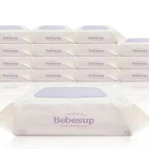 베베숲 물티슈 트러스트 80매16팩 도톰한 두꺼운 신생아 아기물티슈(SH)