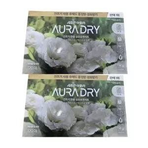 샤프란 아우라 건조기 드라이시트 스모키머스크 120매 x 2개