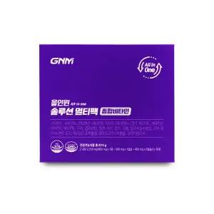GNM자연의품격 올인원 솔루션 멀티팩 종합비타민 2250mg x 30포 X 1박스 I