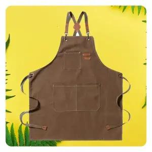 빅사이즈 화실 미용 주머니많은 애견미용 앞치마 공방