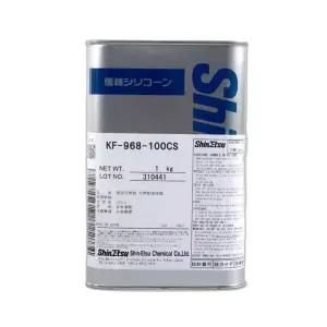 신에츠 KF-968-100CS 실리콘 오일 열전달유체 오일배스 진동댐퍼 1kg 윤활
