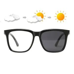 [베스트TOP100] 실내외겸용 빅사이즈 변색 선글라스 남자 편광렌즈 운전 골프