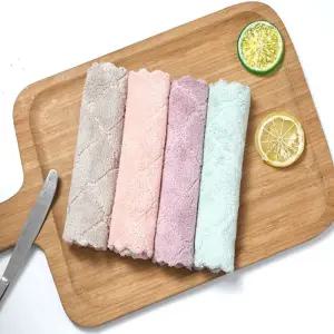 잘 지워지는 극세사 요술 벨벳 행주 행주 요술행주 극세사행주