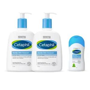 코스트코 세타필 젠틀 스킨 클렌저 473ml x 2개 + 바디워시 50ml 대용량 세트