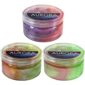 밤에 피는 오로라 슬라임 9개장난감 촉감놀이 반짝이 펄슬라임