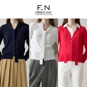 [에프엔] F.N V넥 타이 가디건 S251