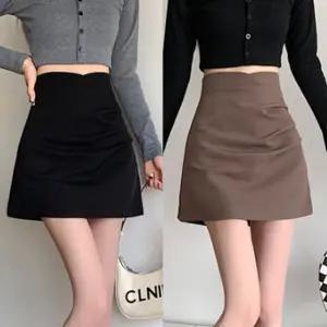 [yck]하이웨스트 미니스커트 셔링 포인트 예쁜핏 데이트룩[패션]