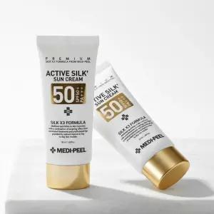 메디필 액티브 실키 선크림 50ml 2개