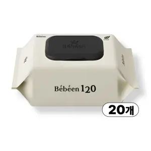베베앙 120 대용량 물티슈 120매 x 20팩