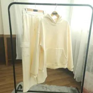 [하프클럽/셀러허브_여성트랜드패션]트레이닝복 세트 기모 2col 커플 가능