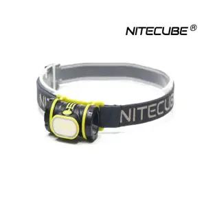 NITECUBE 등산 캠핑 안전모 건전지 LED 헤드랜턴