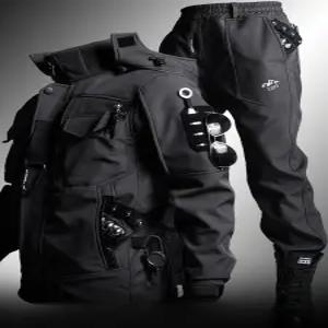 바이크슈트 오토바이 상하세트 비옷 재킷 일체형 방한슈트 방수 레이싱 점프슈트 방한복 수트