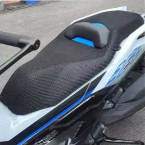 오토바이 시트 커버 존테스 368g 호환 벌집 통풍 쿠션 튜닝 실드 장식