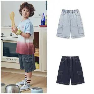 [대구백화점] [탑텐키즈]공용) 카고 데님 쇼츠(MKG2DH3211)