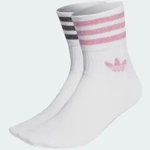 [롯데백화점]아디다스 오리지널스 미드컷 글리터 크루 삭스 2 Pairs HK0301