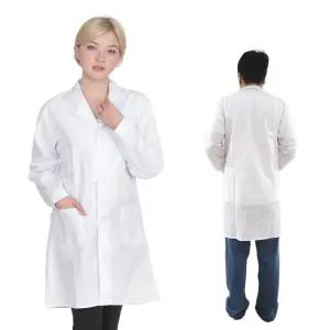 면 재질 실험가운 실습가운 실험복 랩가운 의사 약사 영양사 안경사 사이즈 남자XXXL 1P