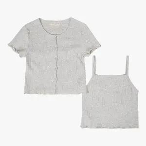 [일로딜로] 펀칭 가디건 나시 세트 IDRA2640Z_7358