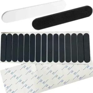 모노셰프 30pcs 모자 크기 테이프 감소기 삽입 라이너 폼 조절 캡용 자가 로 더 작은 스웨트밴드 블랙